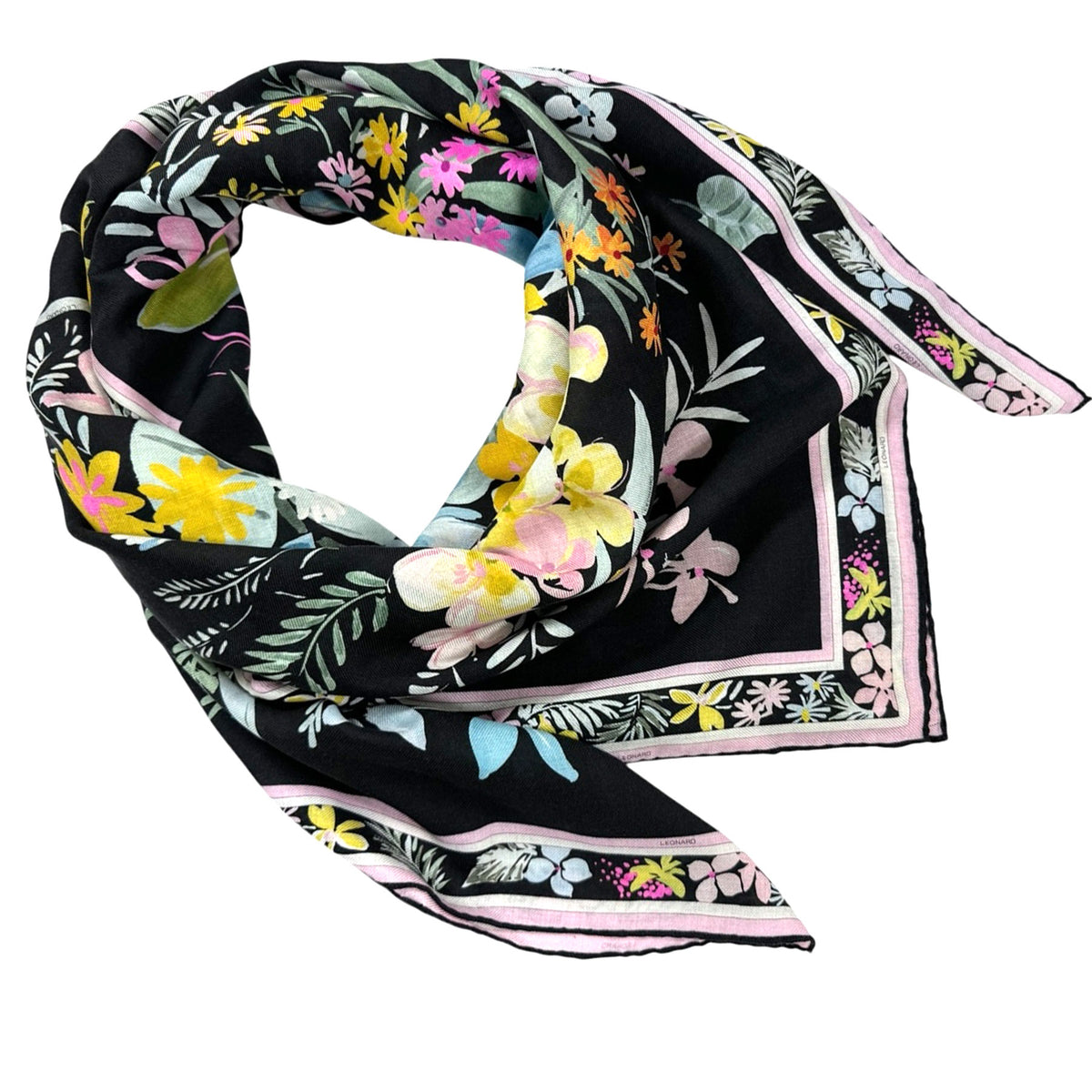 Leonard Paris Scarf Floral 