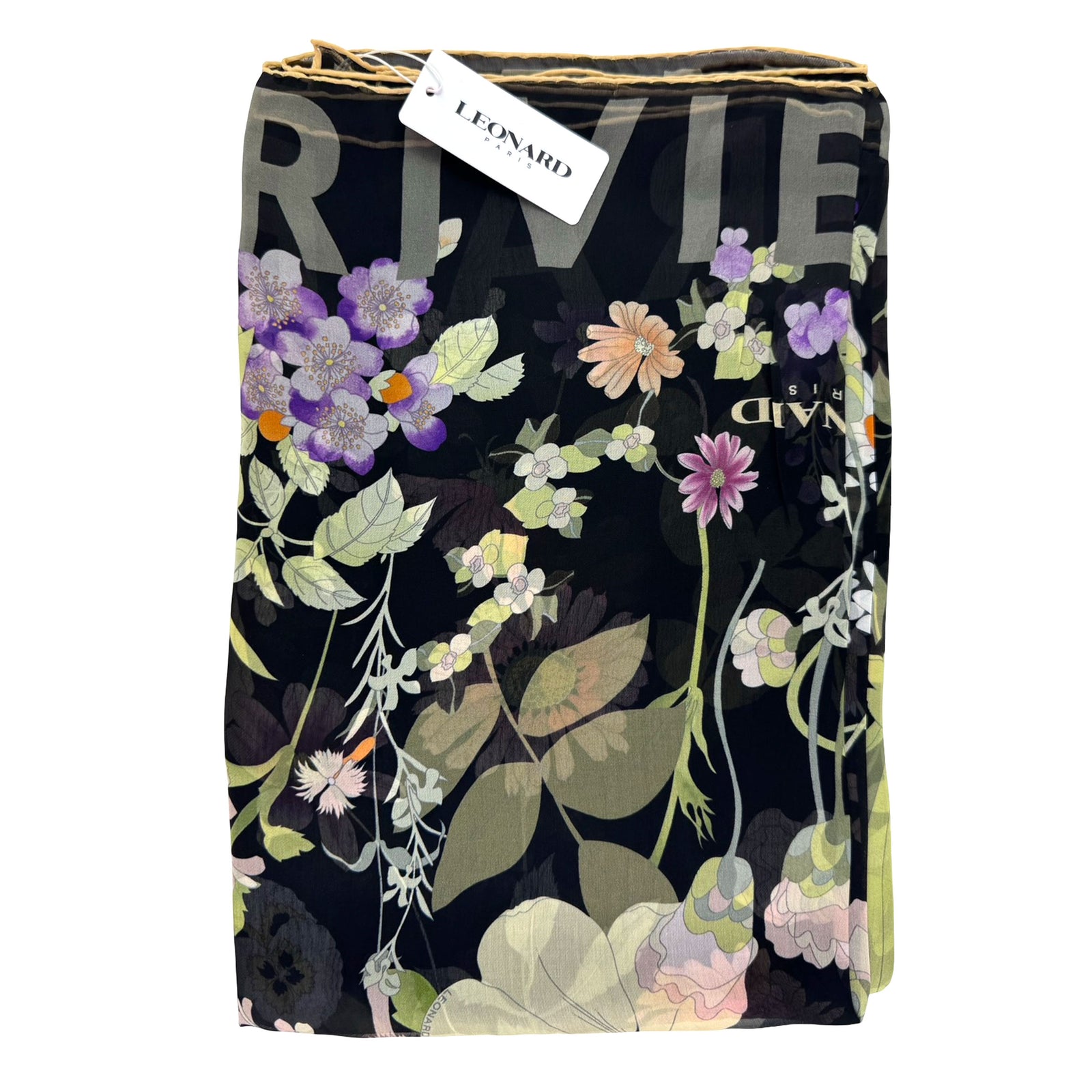 - Extra Large Square Chiffon Silk Wrap