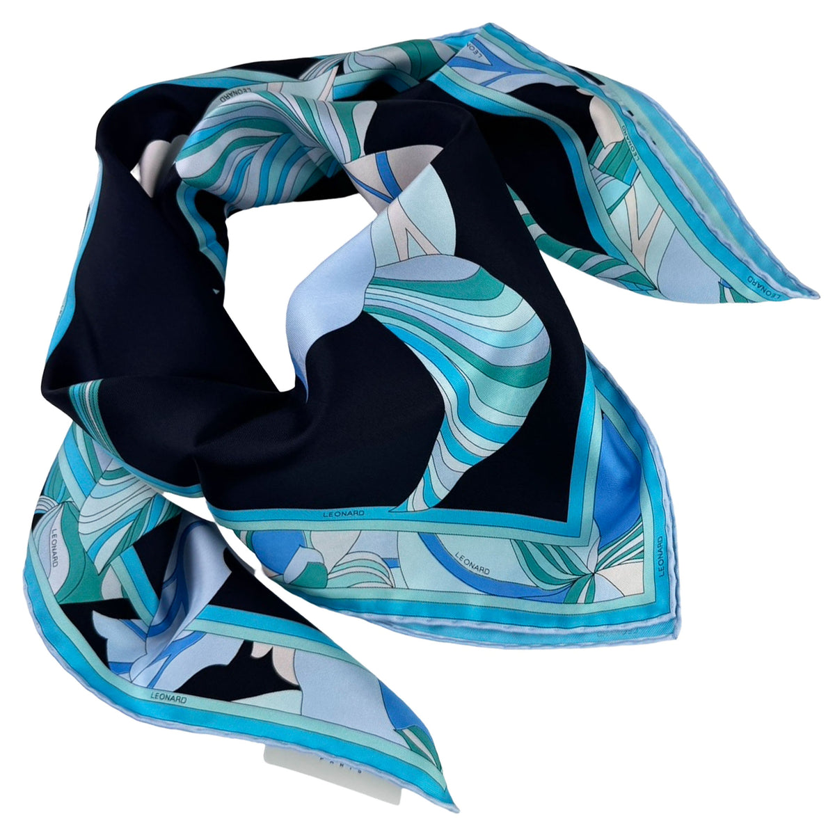 Twill Silk Square Foulard