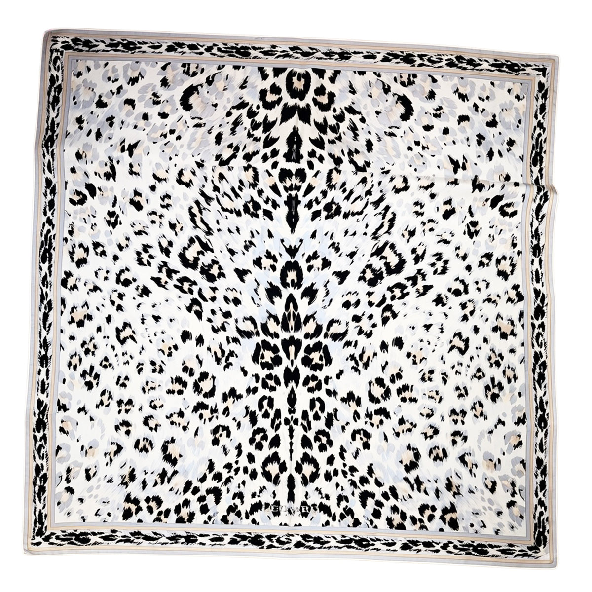 Leonard Paris Scarf Gray Black Panther