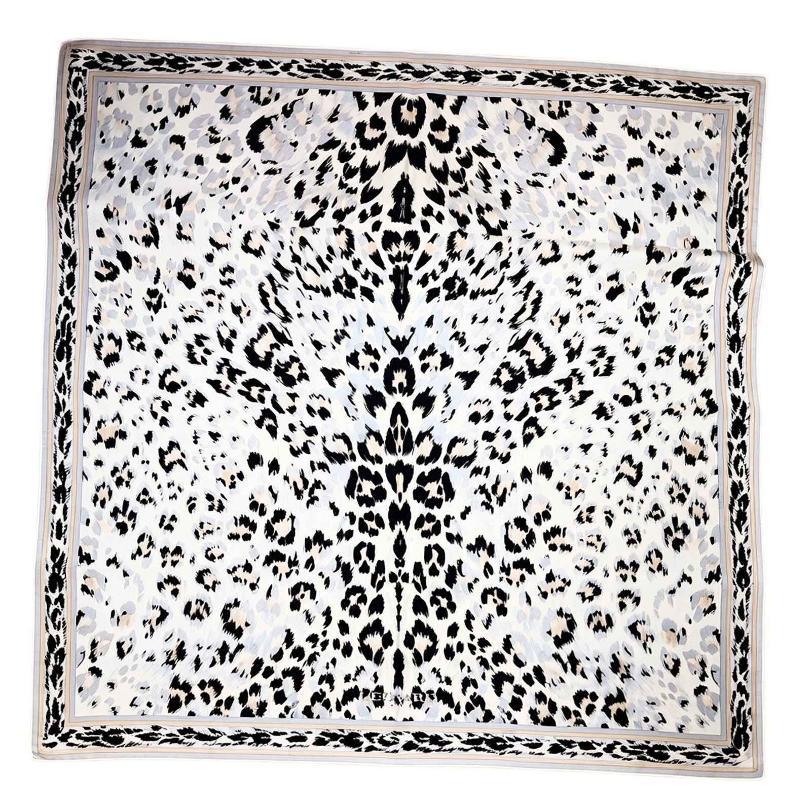 Leonard Paris Scarf Gray Black Panther