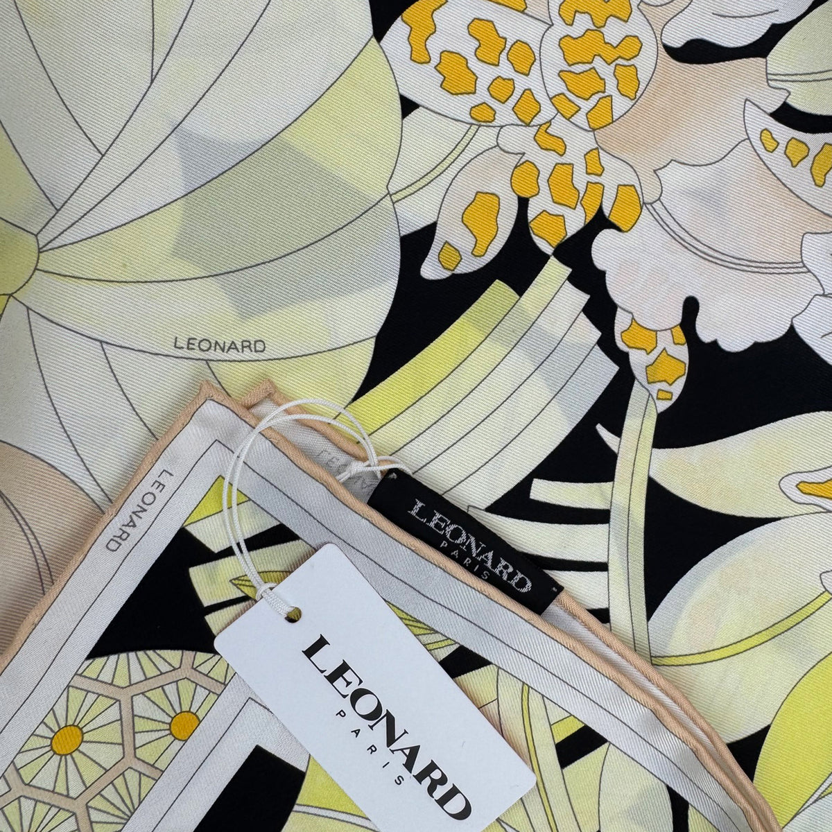 Twill Silk Large Square Foulard
