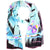 Leonard Paris Scarf Black Turquoise Purple Butterfly - Chiffon Silk Shawl