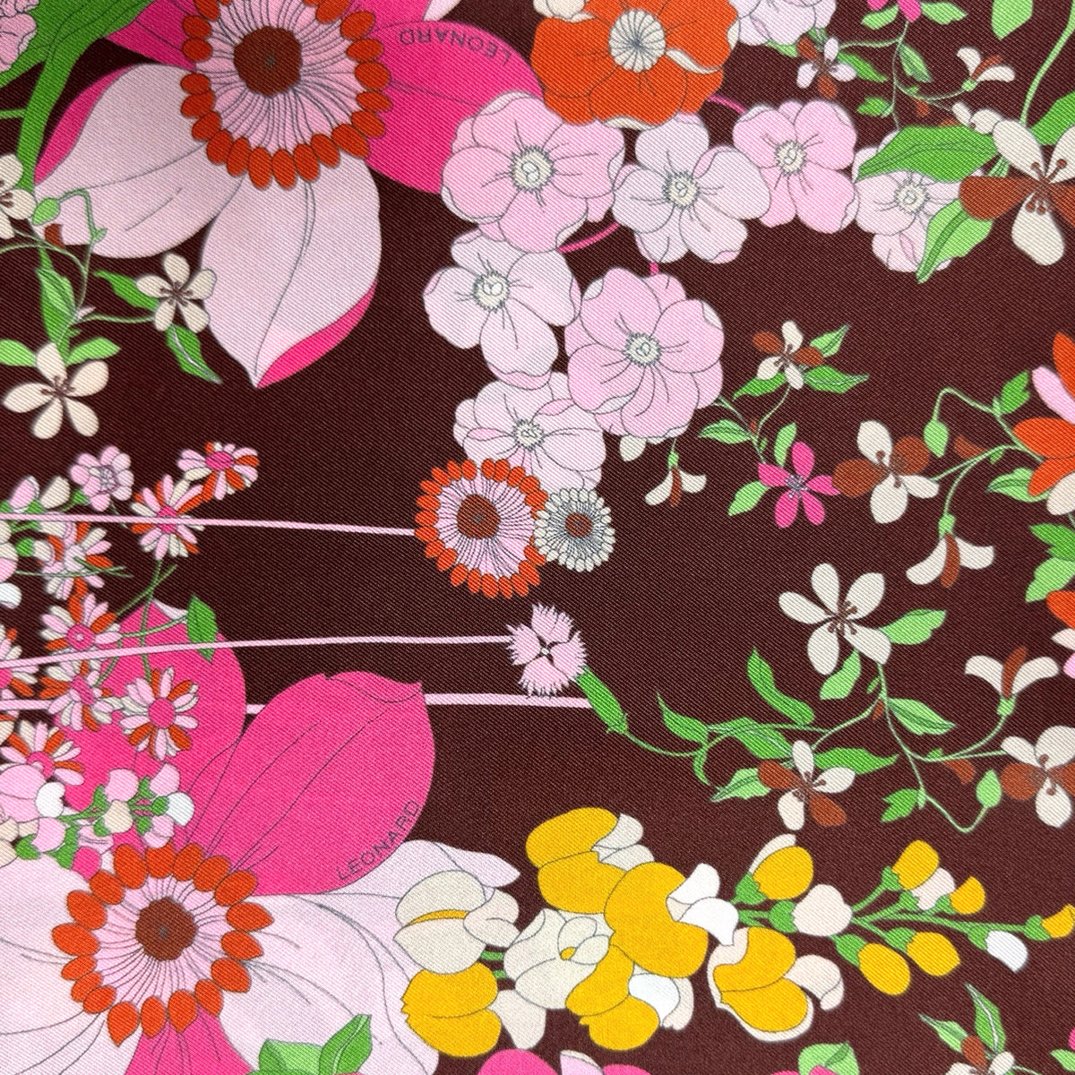 Leonard Paris Scarf authentic Large Square Scarf