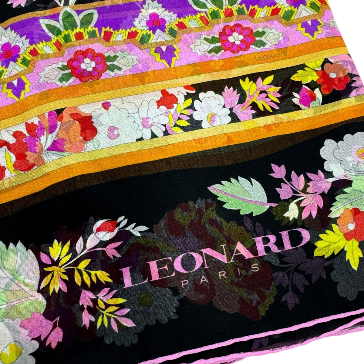 Leonard Paris Scarf genuine Shawl