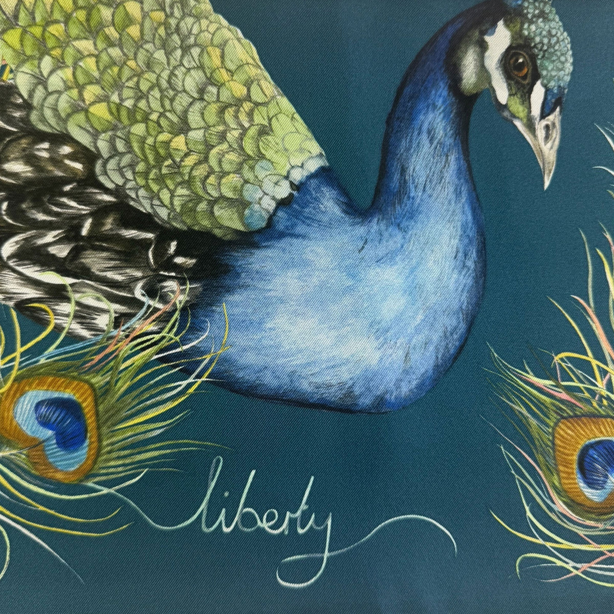 Peacock Scarf