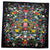 Liberty London Scarf Black Floral & Tigers