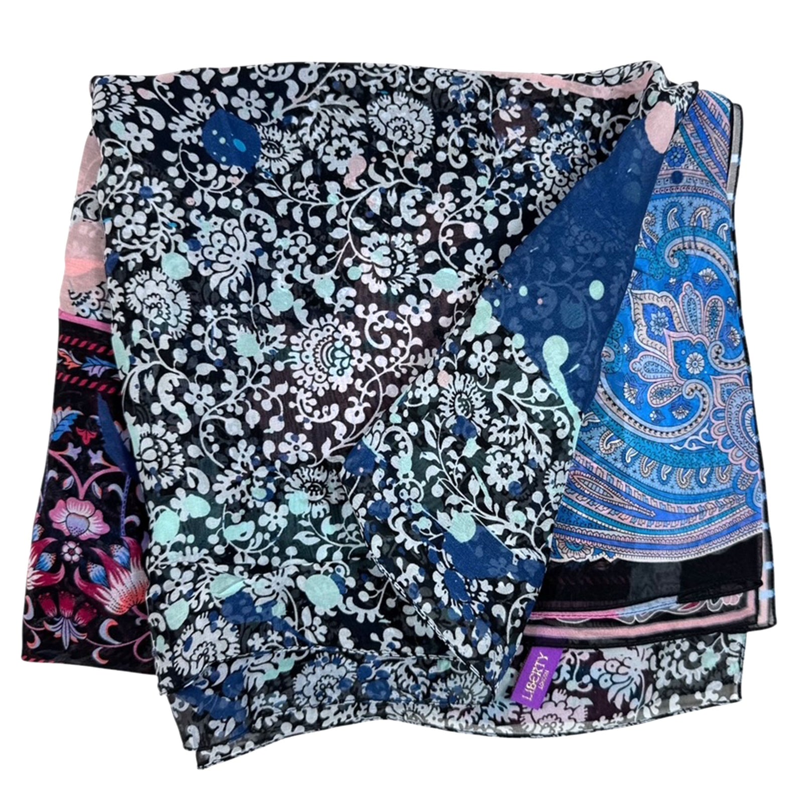 Liberty London Scarf Patch Design Design - Extra Large 
