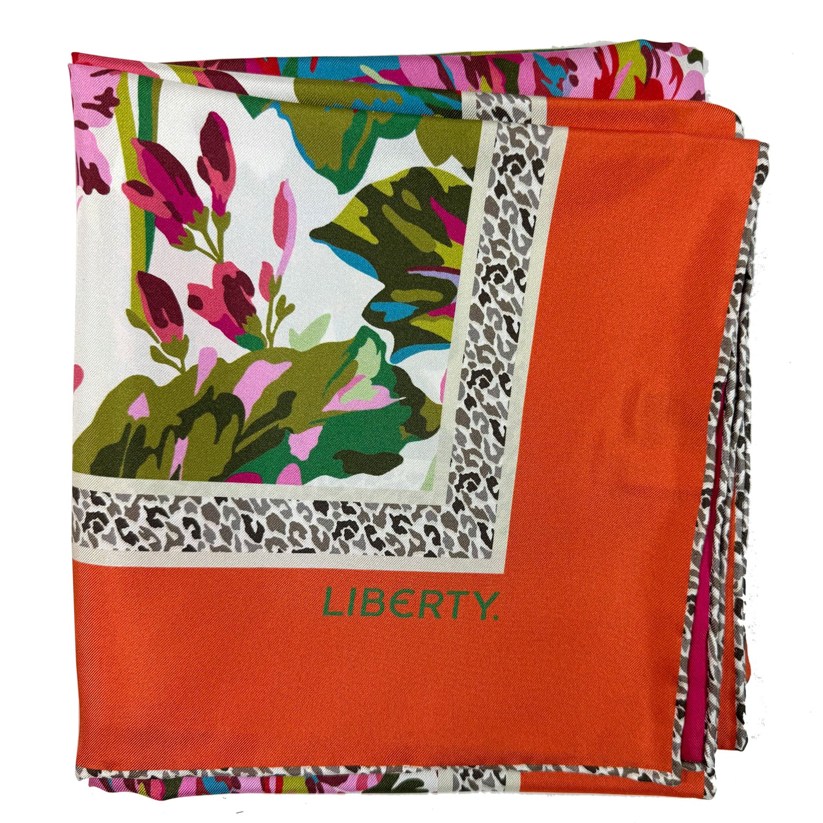 Liberty London Scarf Orange