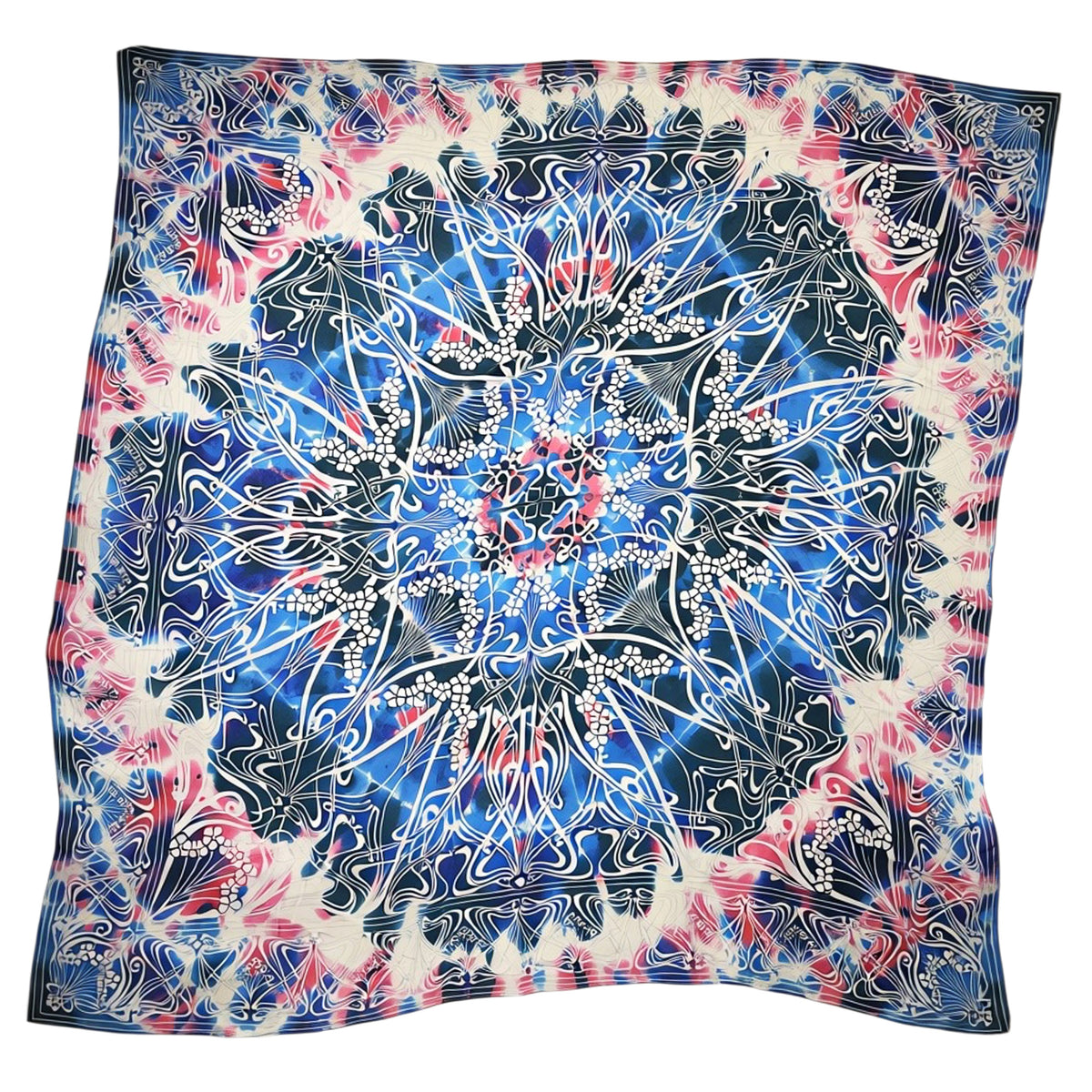 Liberty London Scarf Blue Design
