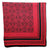 Loewe Madrid Scarf Maroon Anagram - Square Scarf