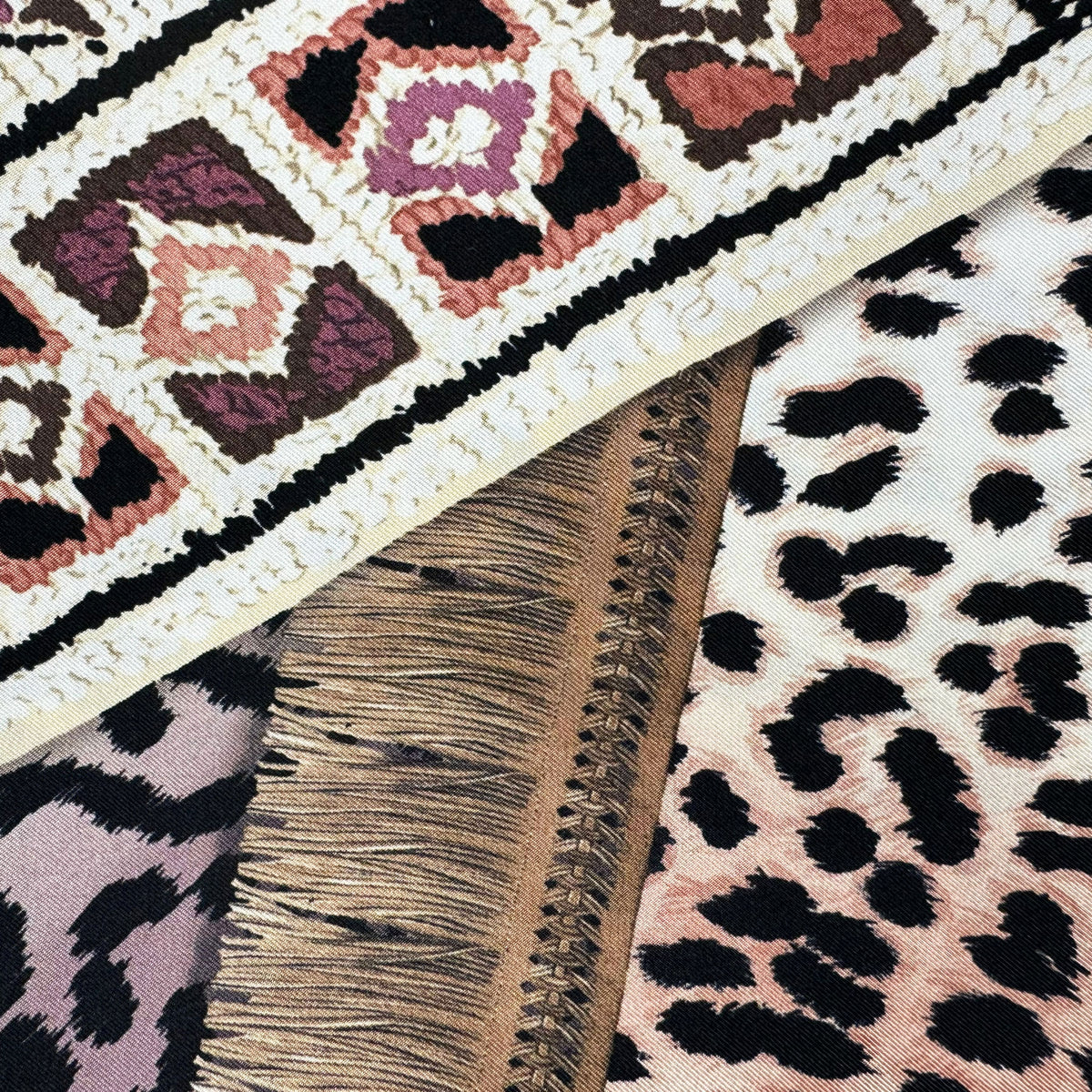 Longchamp Silk Scarf Square Foulard