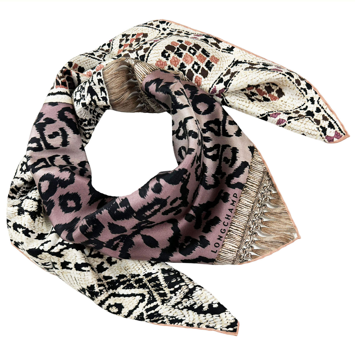 Longchamp Scarf Square Foulard