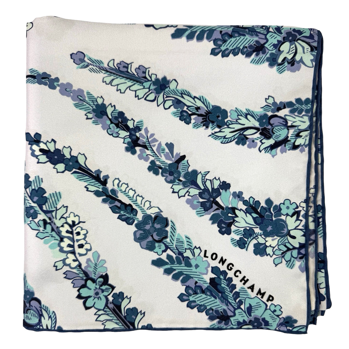 Longchamp Scarf Blue 