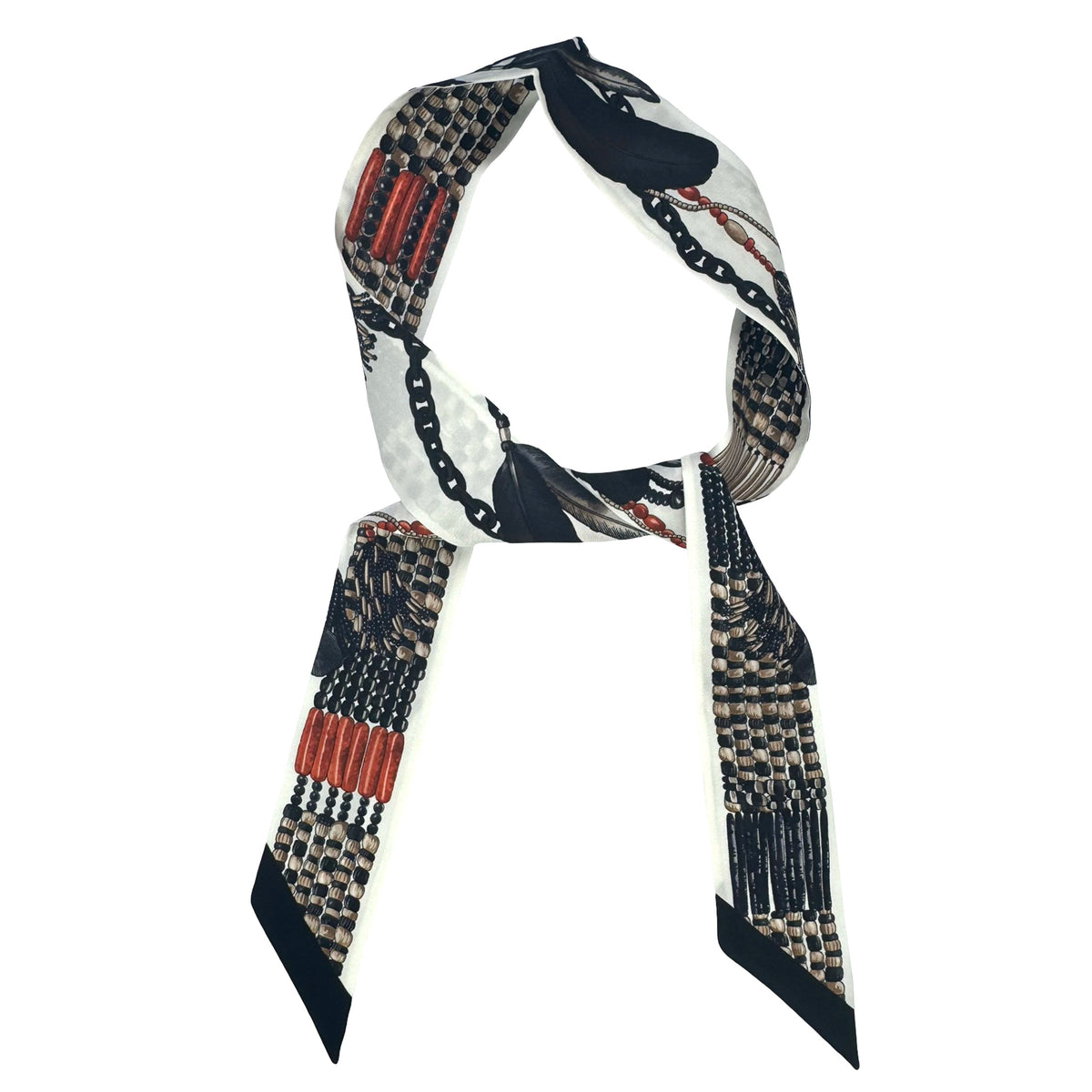 Longchamp Skinny Scarf 