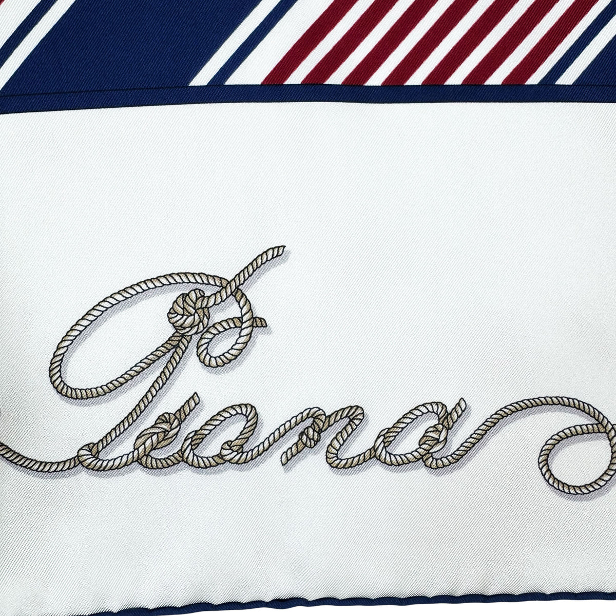 Loro Piana Scarf Maritime Design