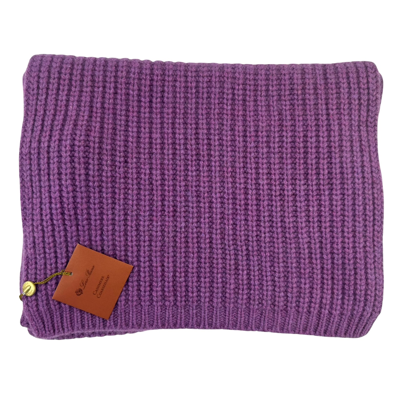 Loro Piana Cashmere Scarf Purple - Medium-Heavy Weight Shawl