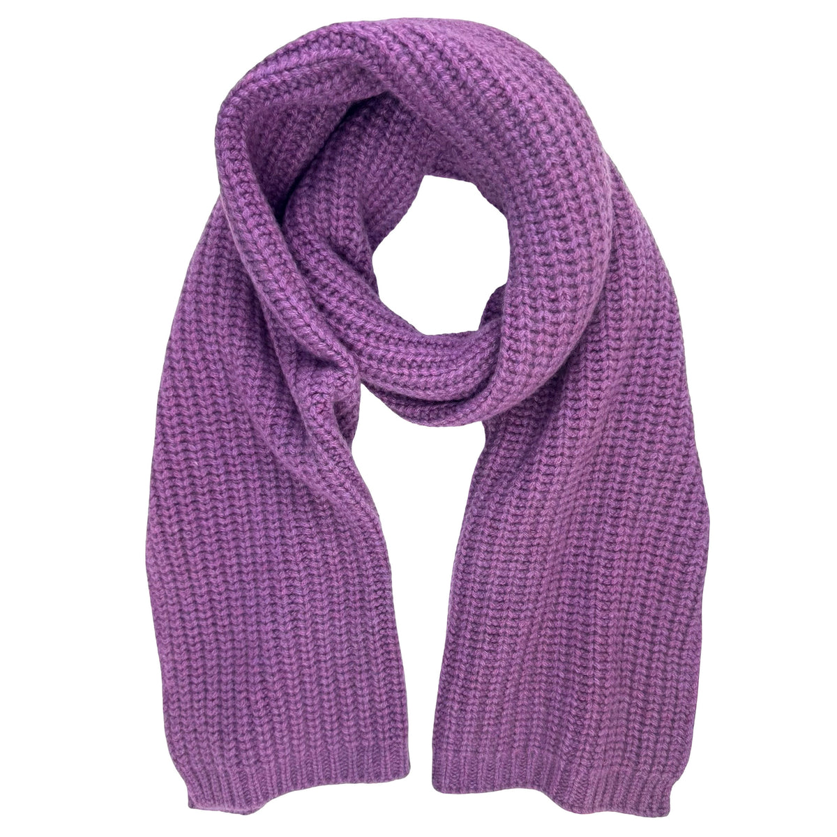 Loro Piana Cashmere Scarf Purple - Medium-Heavy Weight Shawl