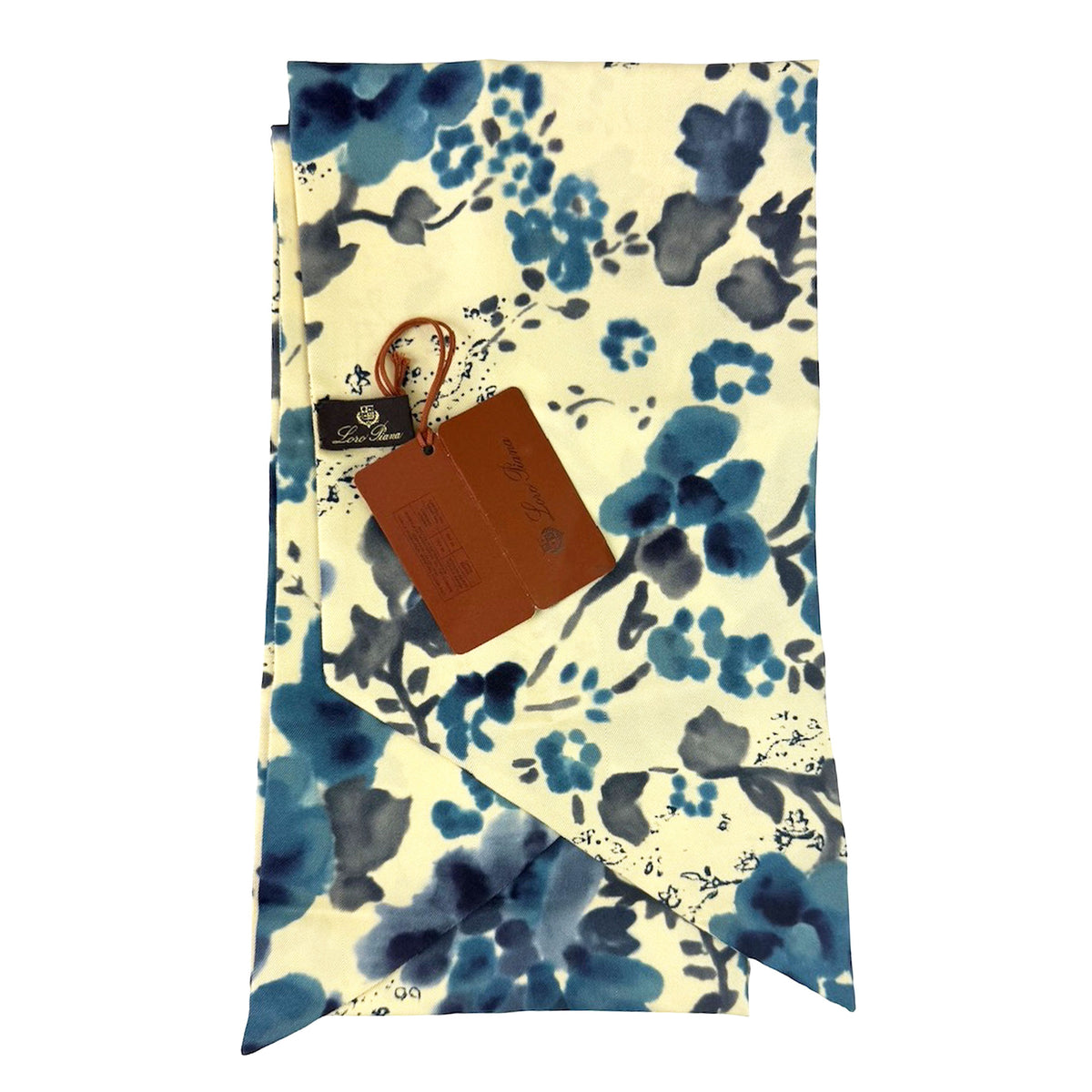 Loro Piana Silk Slim Scarf 