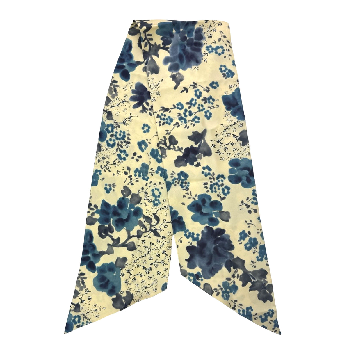 Loro Piana Silk Slim Scarf  Floral