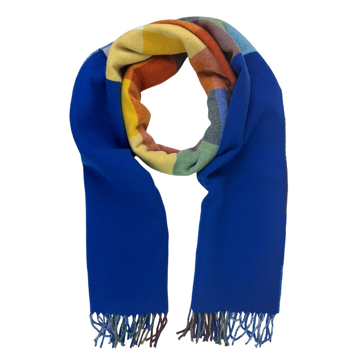  Royal Blue Shawl
