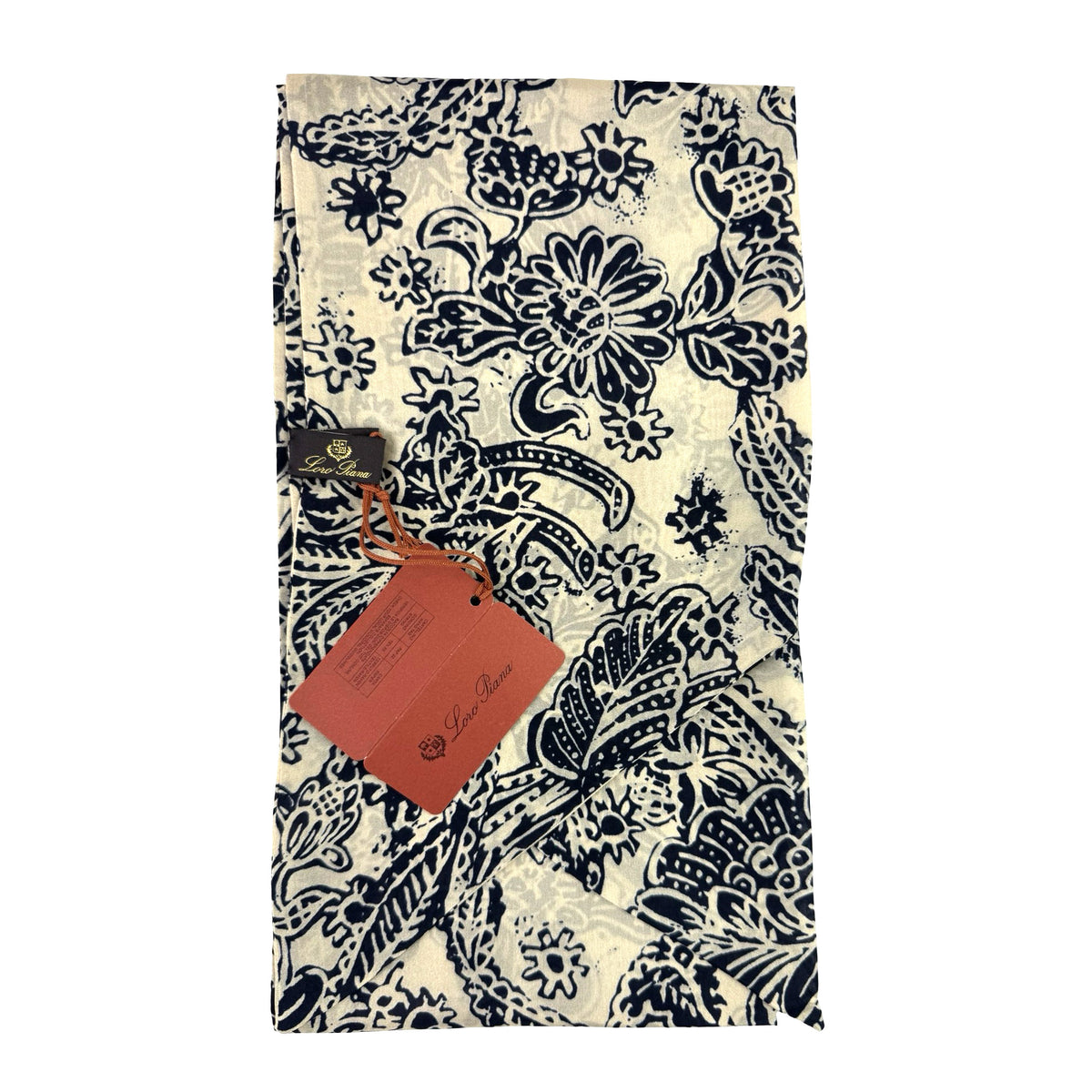 Loro Piana Silk Slim Scarf New
