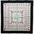 E. Marinella Scarf Black Pink Red Lucky Horn & Pulcinella Mask - Twill Silk Foulard