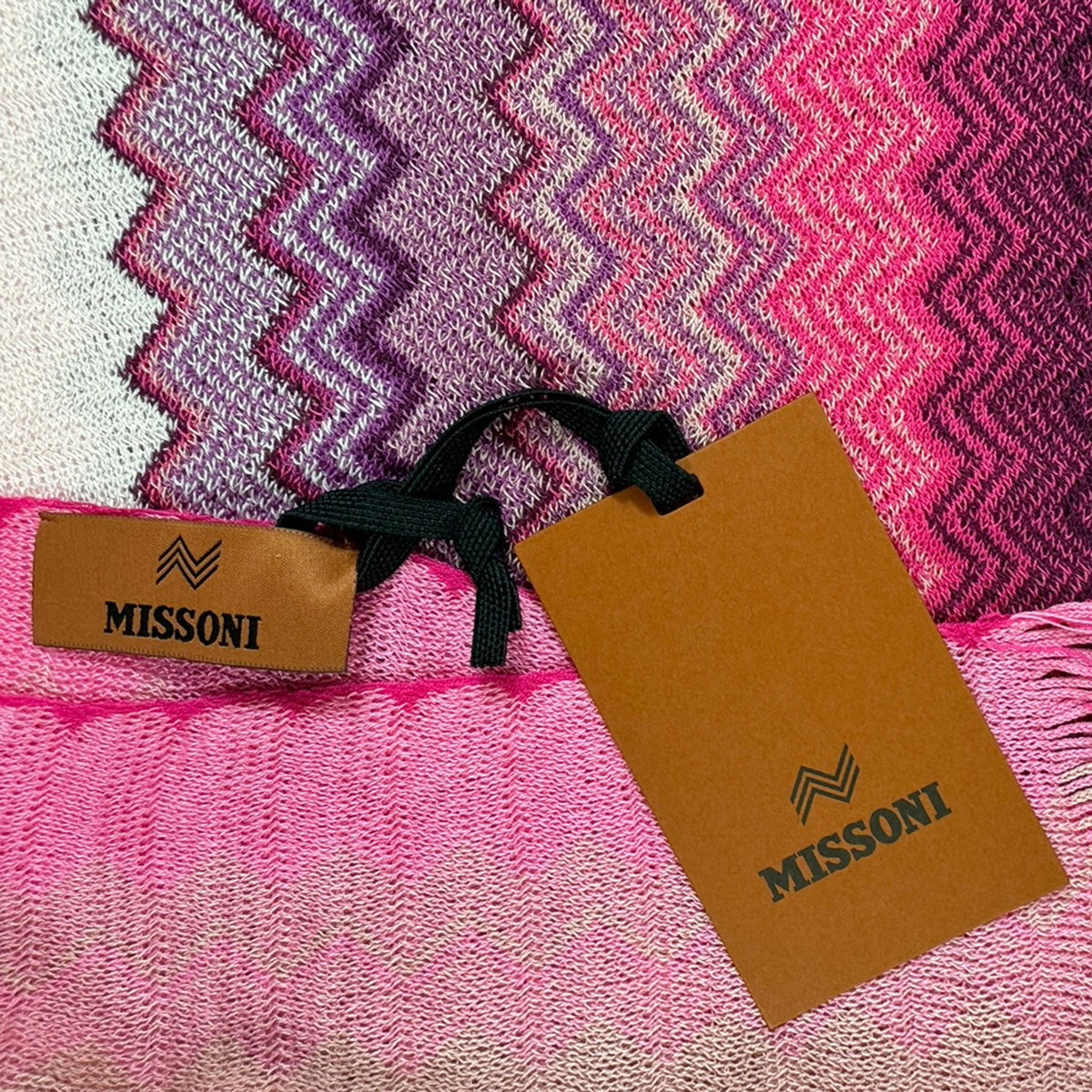 Missoni authentic Scarf Women Designer Shawl
