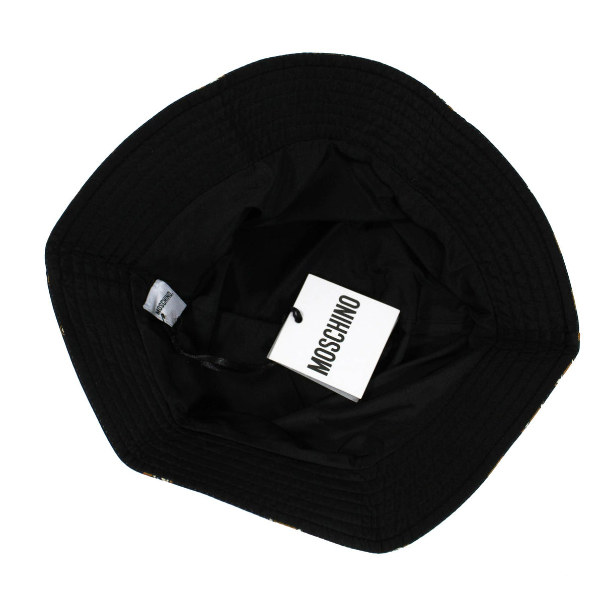 Moschino Bucket Hat Black Toy Bear SALE