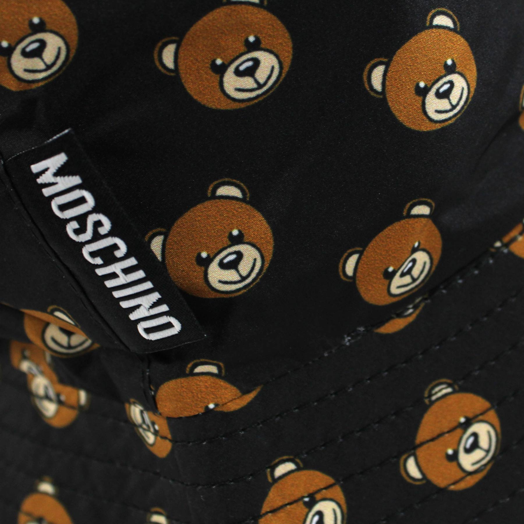 Moschino Hat Black Toy Bear 