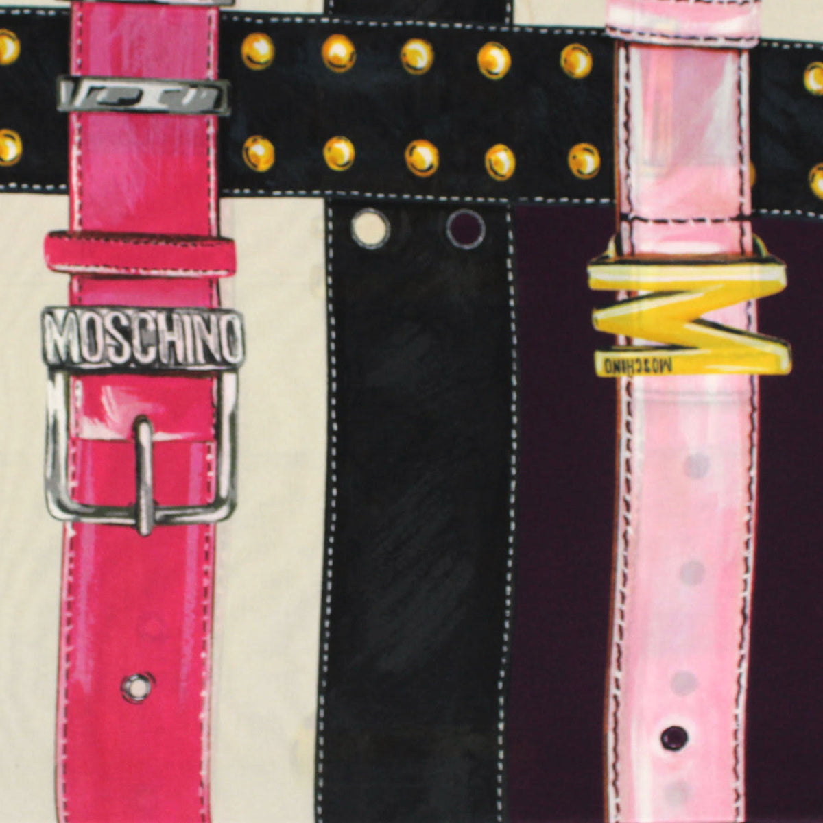 Moschino Scarf Square authentic Foulard - 2023/24 Collection