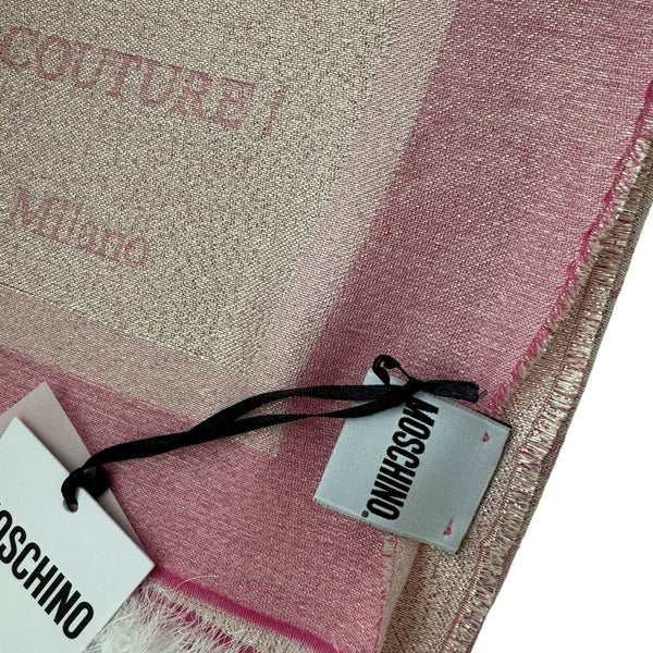 スカーフ MOSCHINO COUTURE Woman Scarf Brown 93538272 1103 スカーフ MOSCHINO COUTURE Woman Scarf Brown 93538272 1103