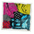 Moschino Cotton Scarf Multi Patch Design - 2024 Collection