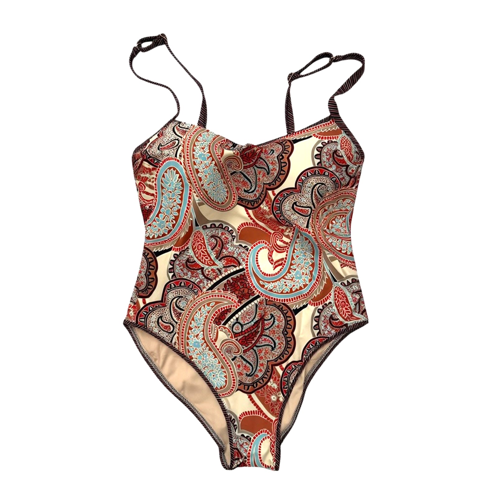 Olivia Swimsuit Paisley - Women Beachwear Hand Made In Italy SALE