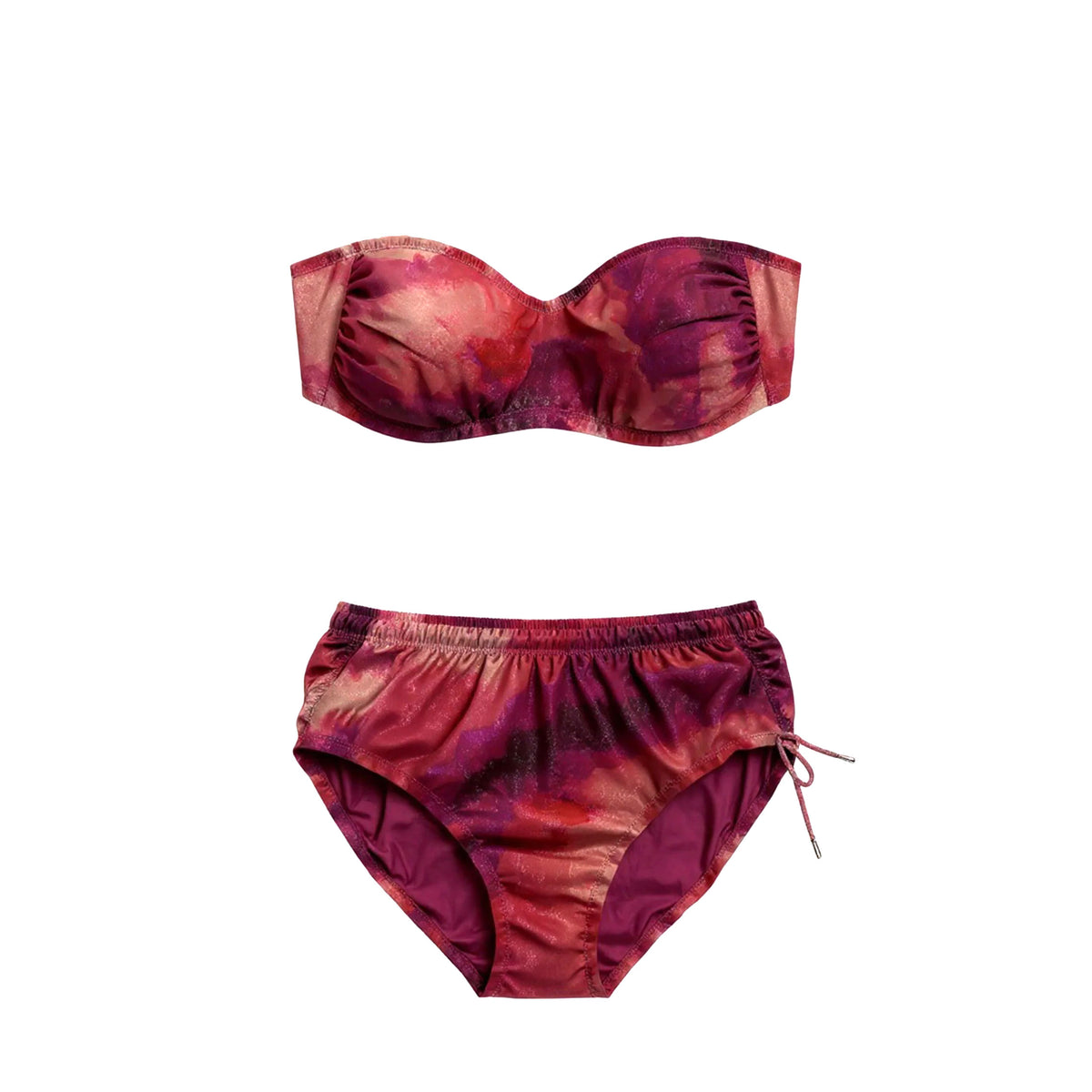 Olivia Bikini Fuchsia Pink IT 48/ US 12 - Women Beachwear Hand Made In Italy SALE