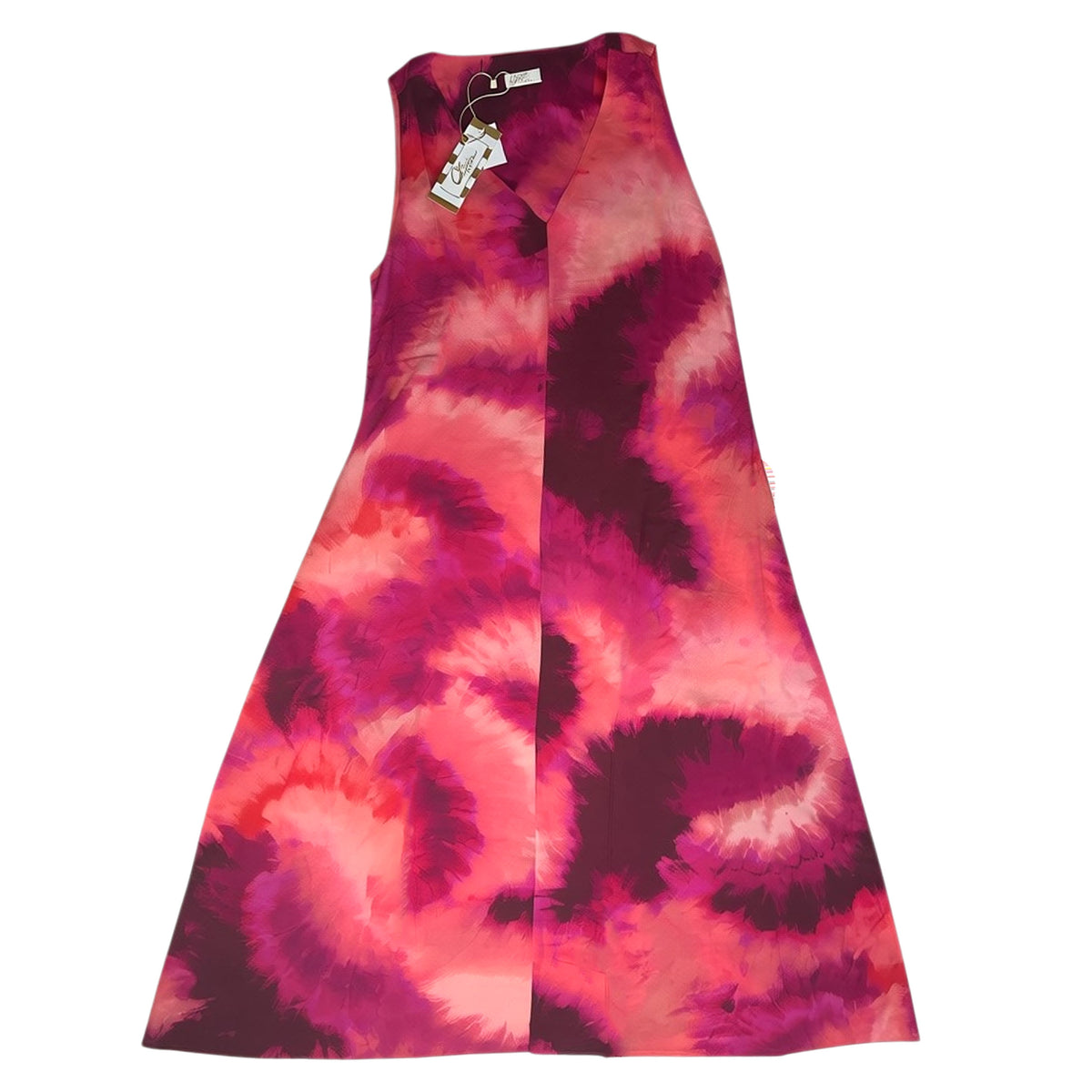 Olivia Cover-Up Pink Fuchsia Sleeveless Kaftan - Women Beachwear