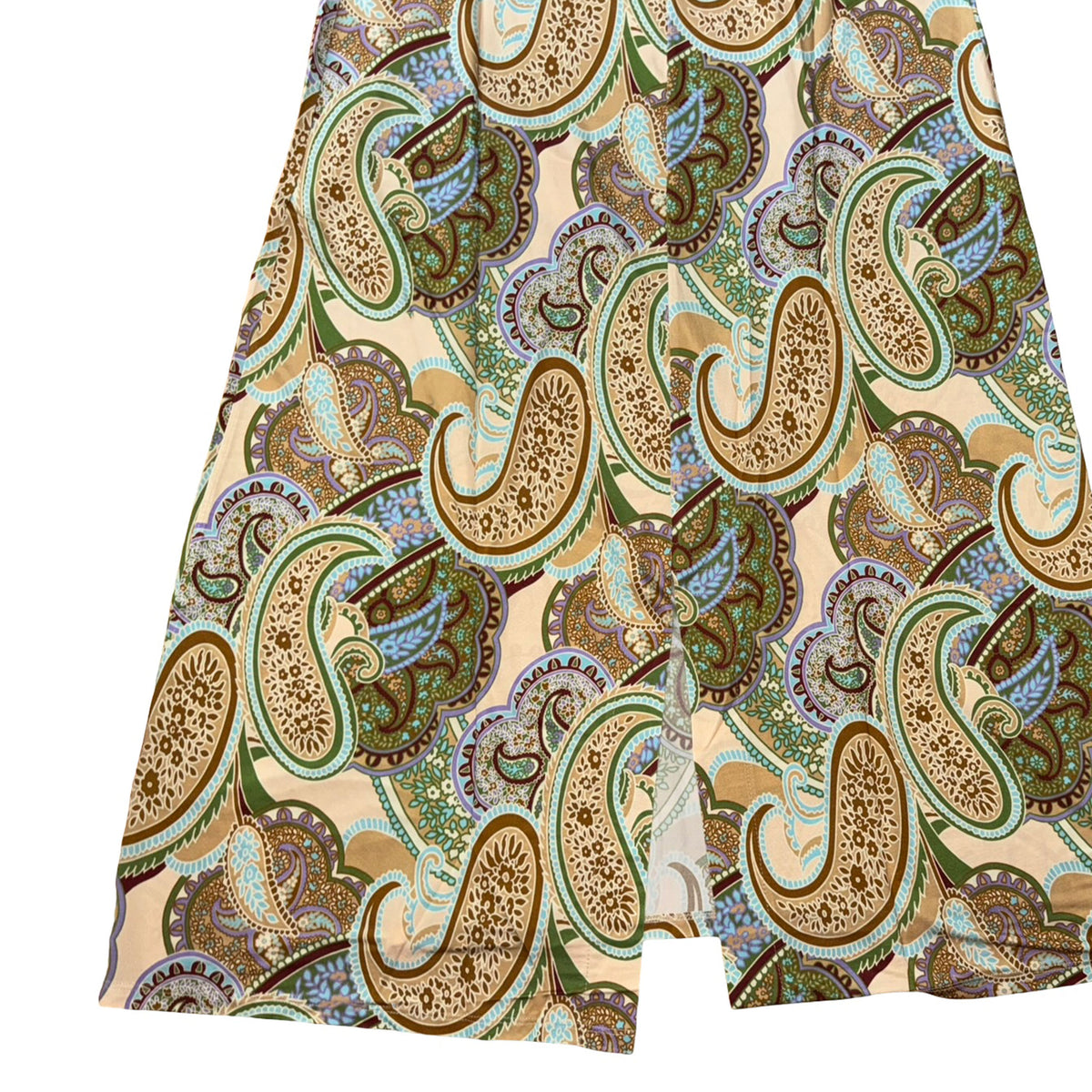 Olivia Kaftan Beige Paisley Women Beachwear SALE