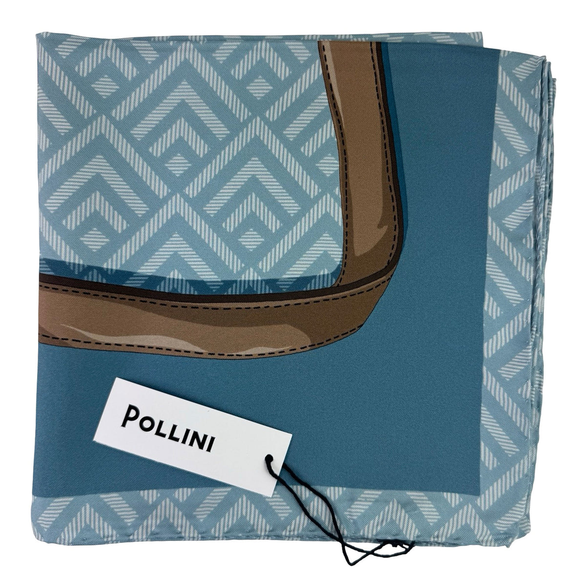 Pollini Silk Scarf - Made In Italy