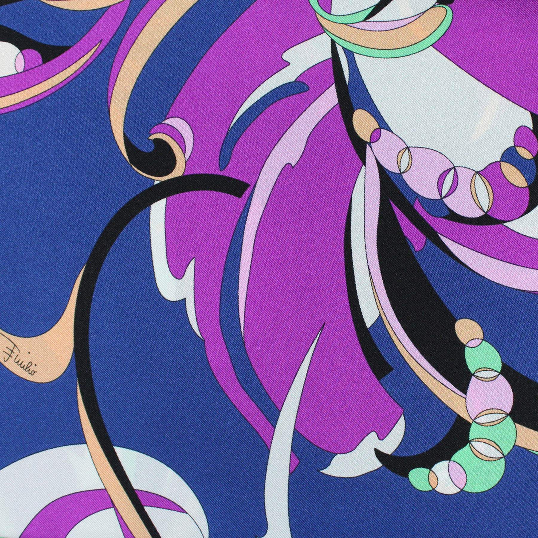 Discount Emilio Pucci Italian Scarf Designs - Como Milano