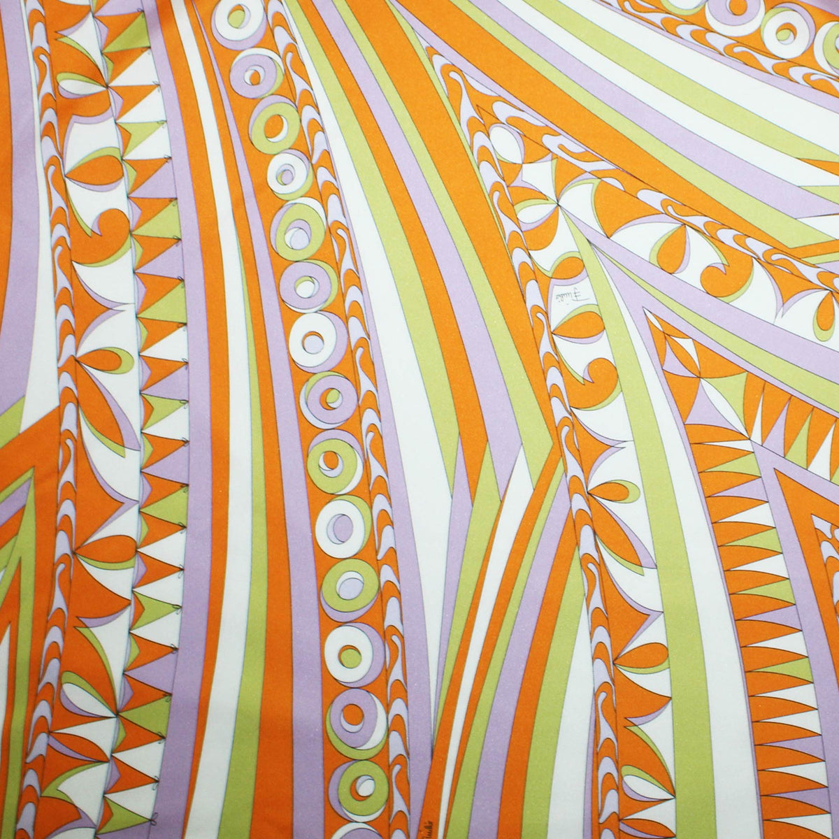 Emilio Pucci Scarf Twill Silk Square Scarf