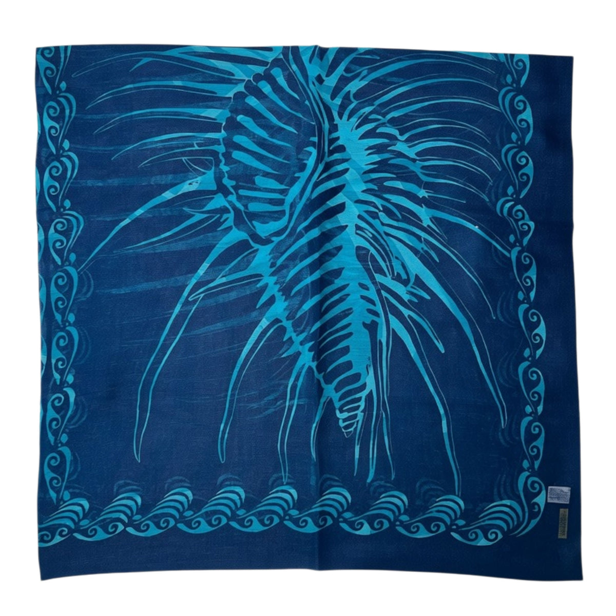 Emilio Pucci Scarf Navy Aqu