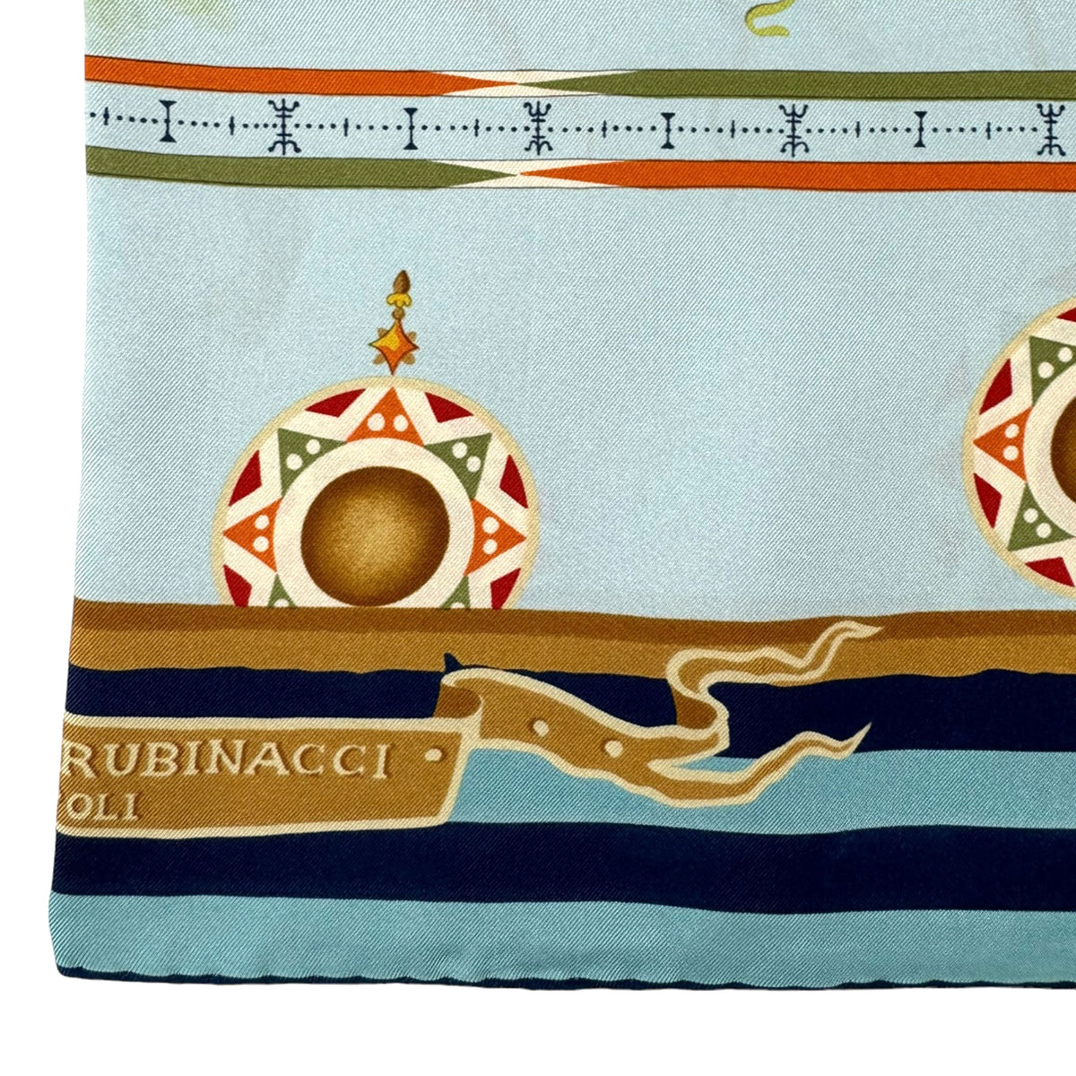 Rubinacci Silk Scarf - Square Foulard - Made In Italy