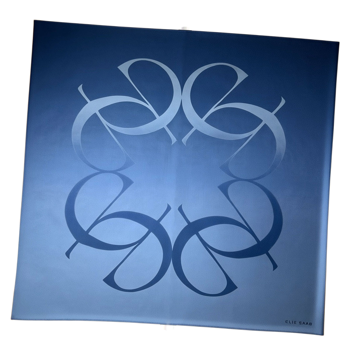 Elie Saab Scarf Midnight Blue ELIE SAAB Signature - Twill Silk Square Foulard