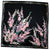 Ungaro Scarf Black Pink Green Floral 