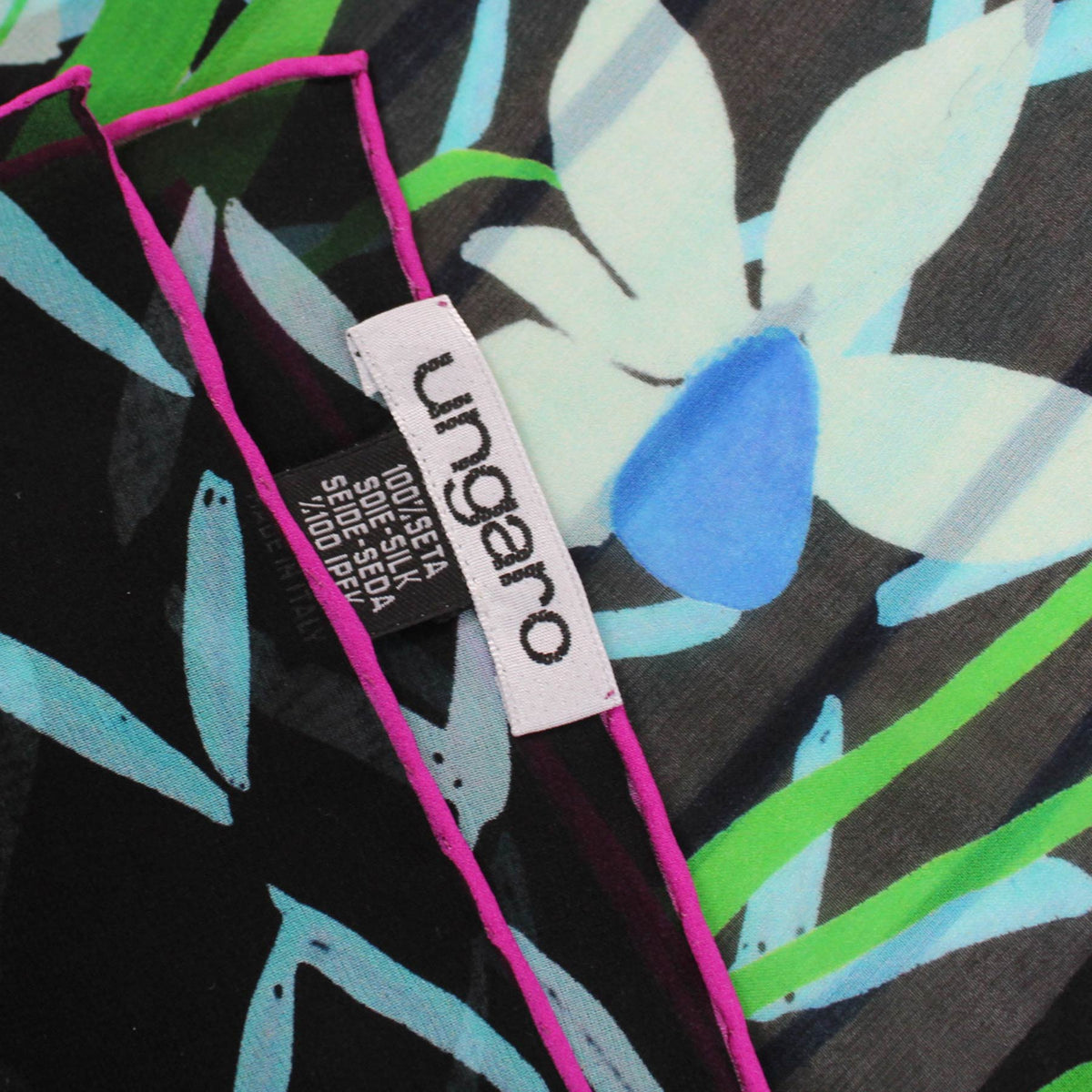  Chiffon Silk Square Foulard Genuine