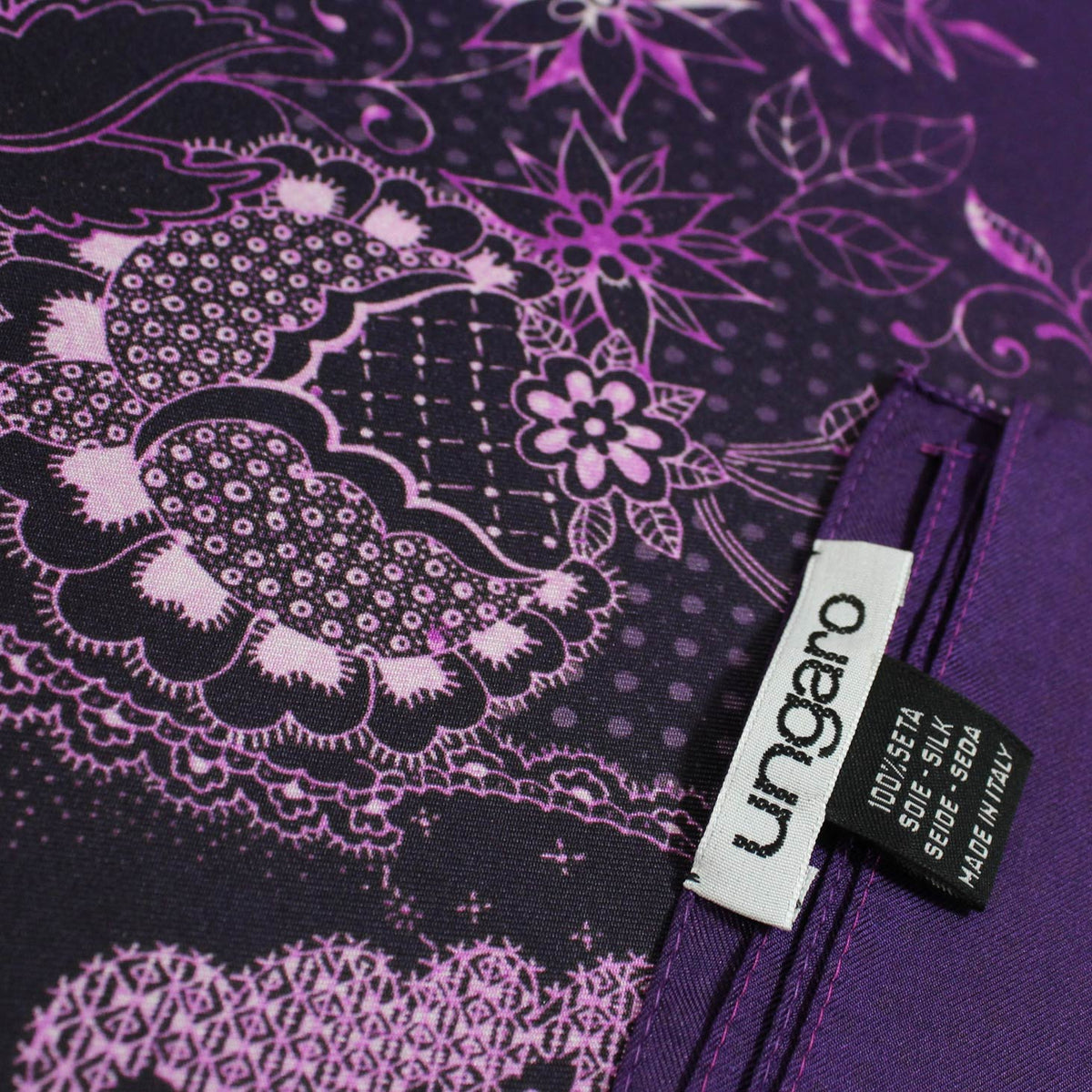 Ungaro Twill Silk Square Foulard