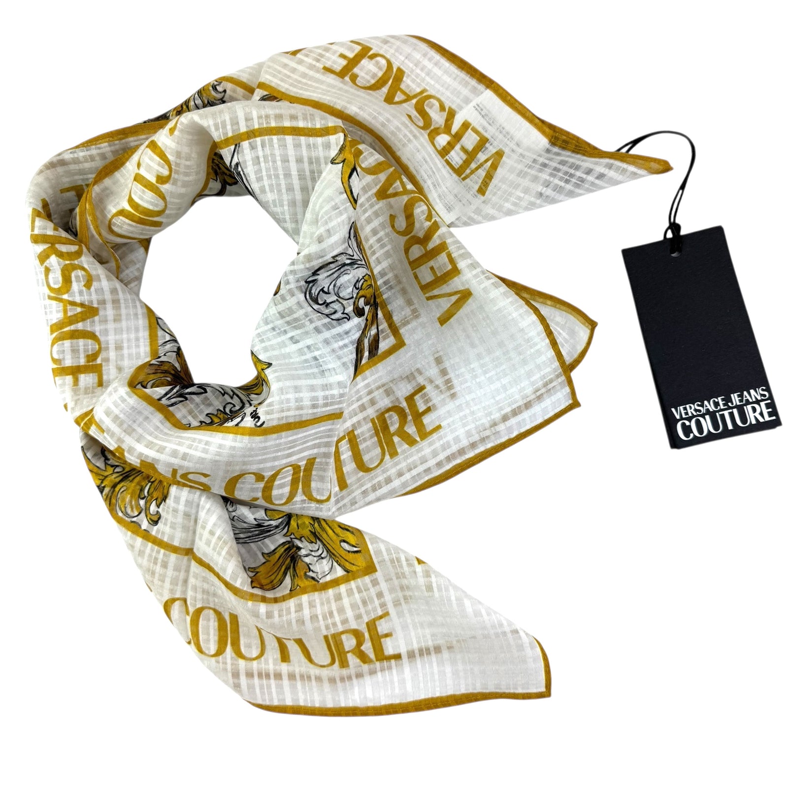 New Collection Versace Silk Square Scarves
