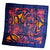 Versace Silk Square Scarf Fire Red 