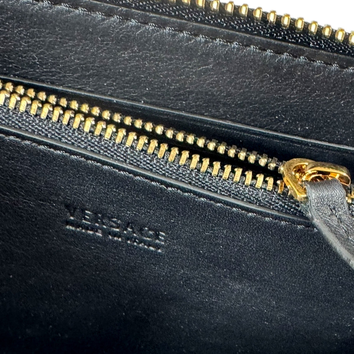 Versace Wallet Black Medusa Long Wallet - Women Collection