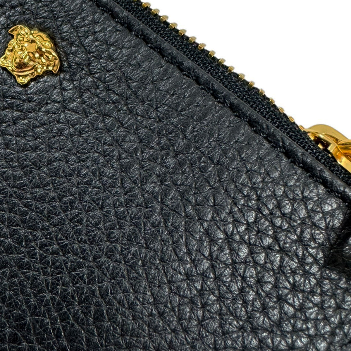 Versace Leather Key Pouch - Women Collection Luxury Designer Wallet